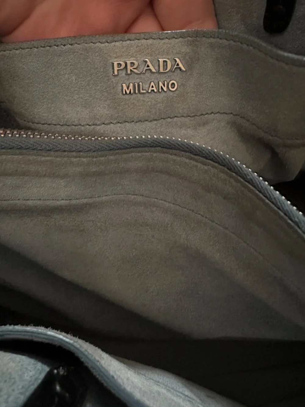 Prada City Calf Etiquette Tote